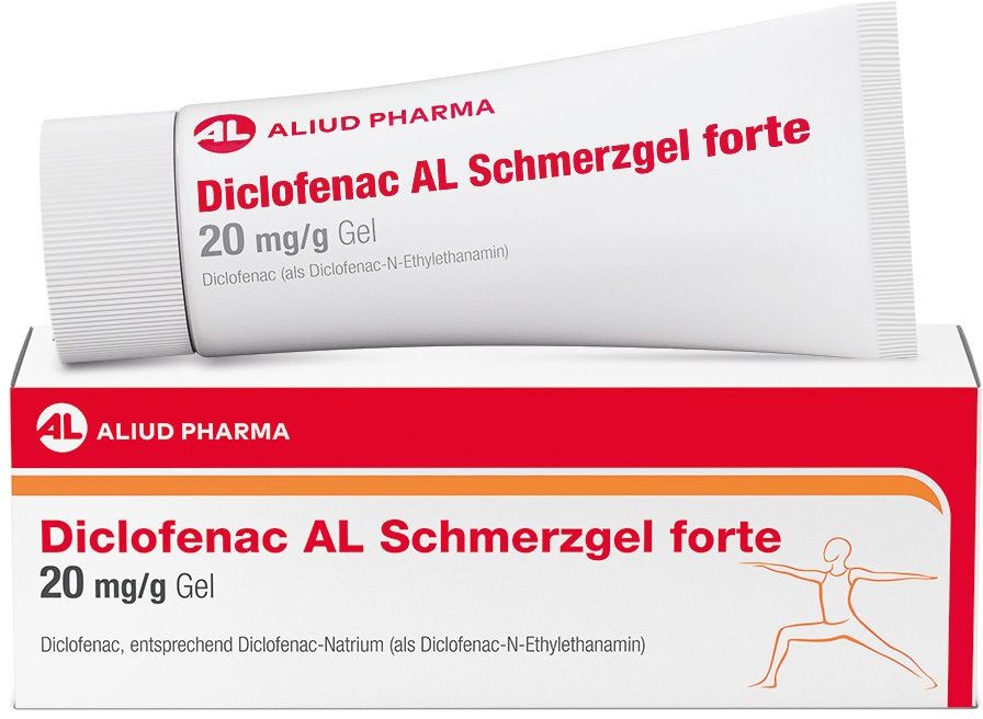 Diclofenac AL Schmerzgel forte 20 mg/g Gel