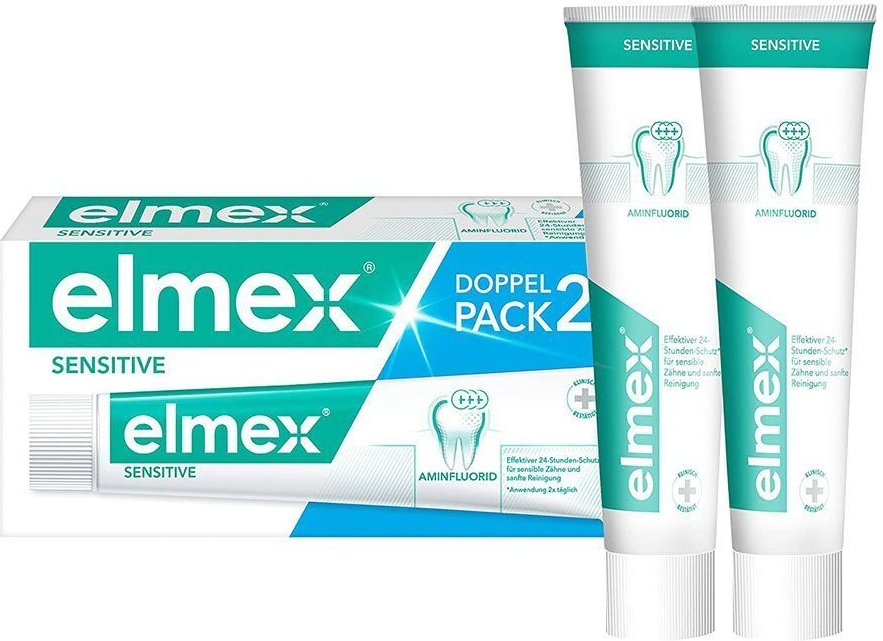 Elmex Sensitive Zahnpasta Doppelpack