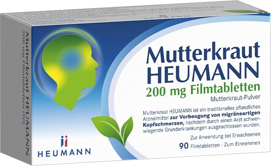 Mutterkraut Heumann 200 mg Filmtabletten