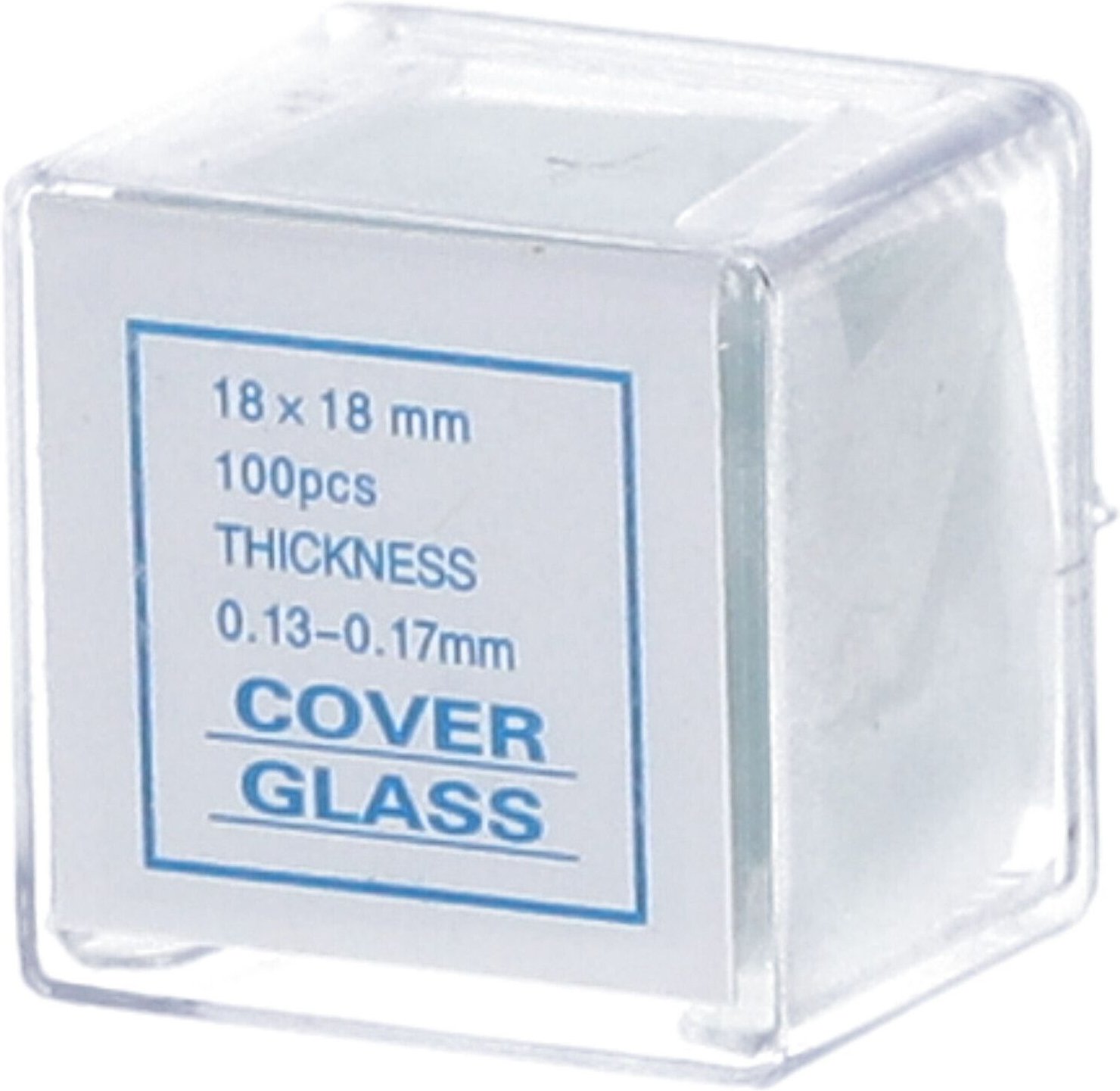Deckgläser 18x18 mm 100 St Zubehör