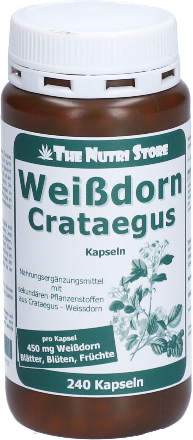 Weissdorn 500 mg Kapseln