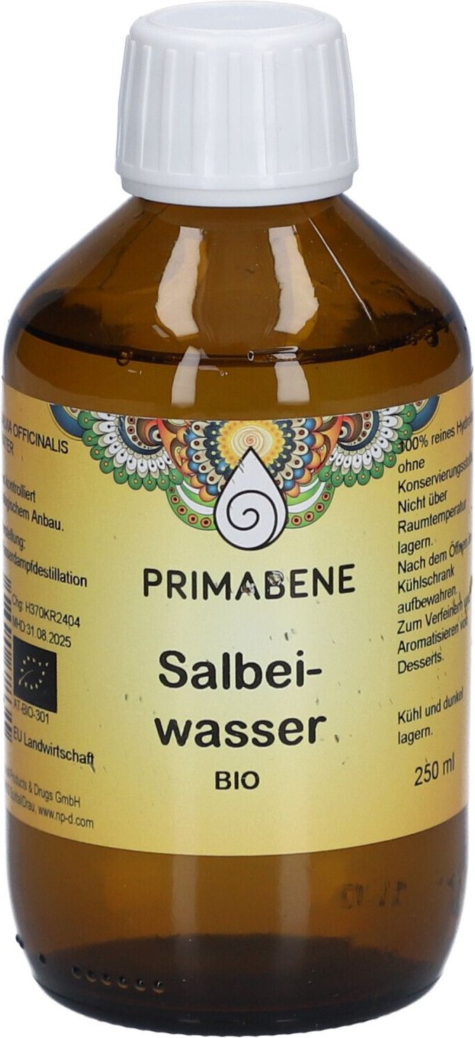Thumbnail - Salbeiwasser BIO Primabene 250 ml Lösung zum Einnehmen