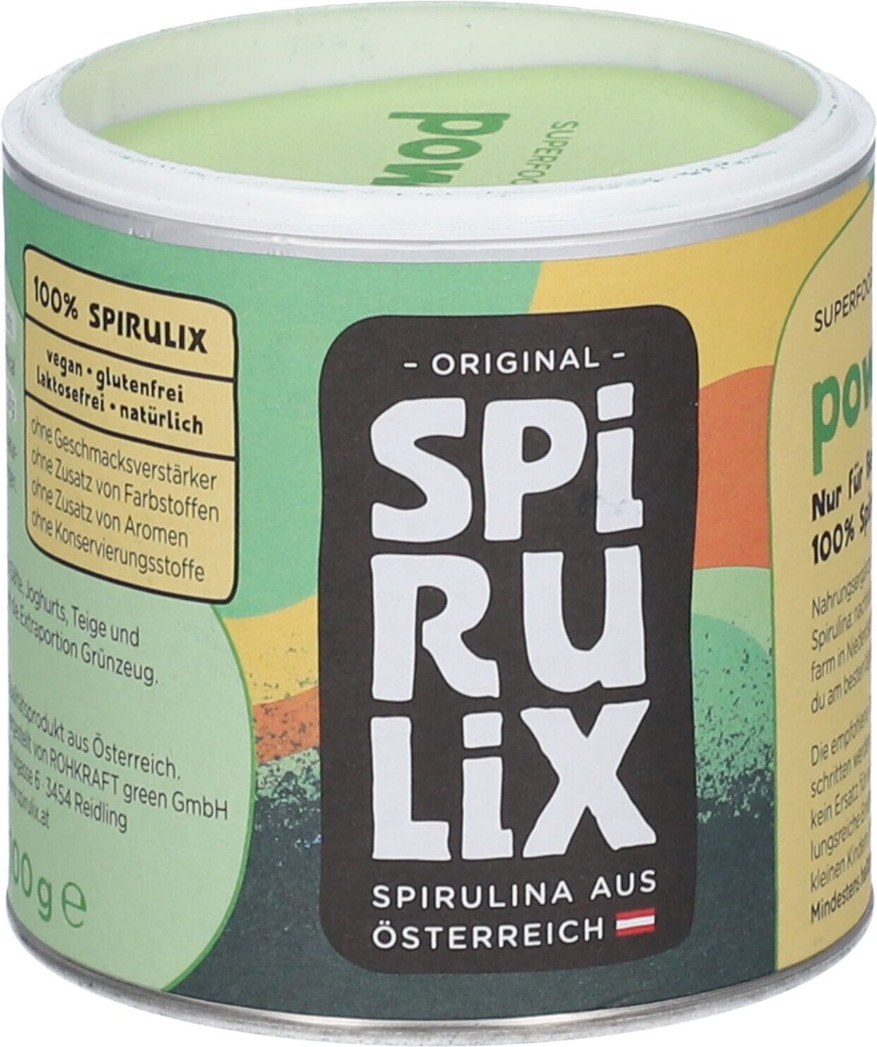 Spirulina Spirulix Powder 100 g Pulver