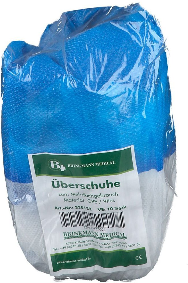 Überschuhe Mehrfachgebrauch CPE/Vlies 10 St Schutzhüllen