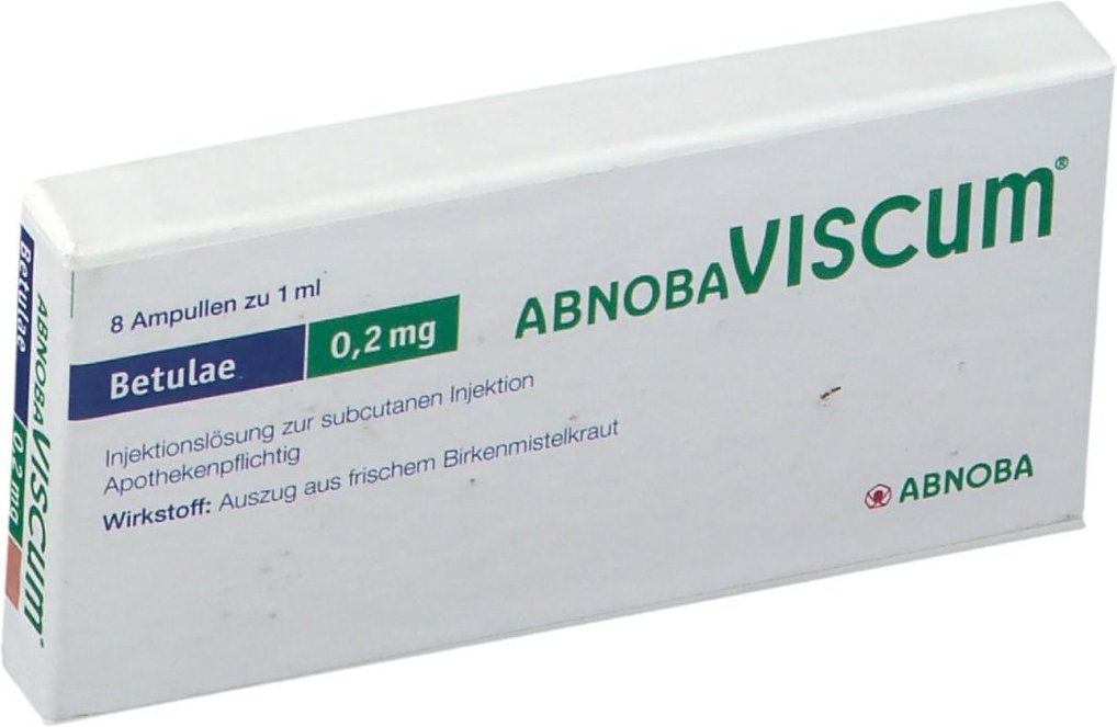 Abnobaviscum Betulae 0,2 mg Ampullen 8 St