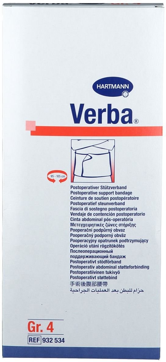 Verba dauerel.Verband Gr.4 rot 1 St Bandage(s)