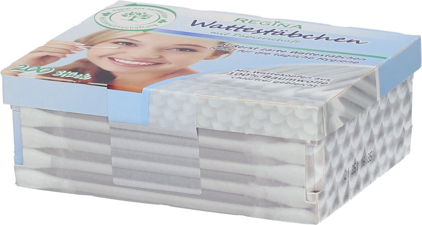 Wattestäbchen Regina 200 St Stäbchen