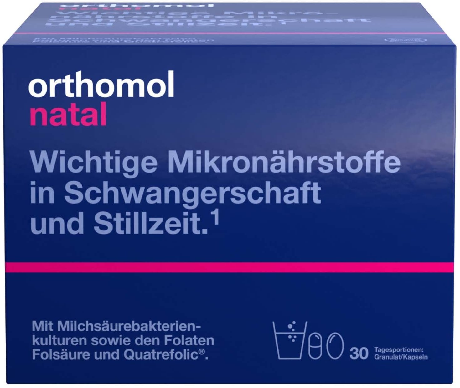 Orthomol Natal Granulat/Kapseln 30 Btl.Kombipack. St Kombipackung