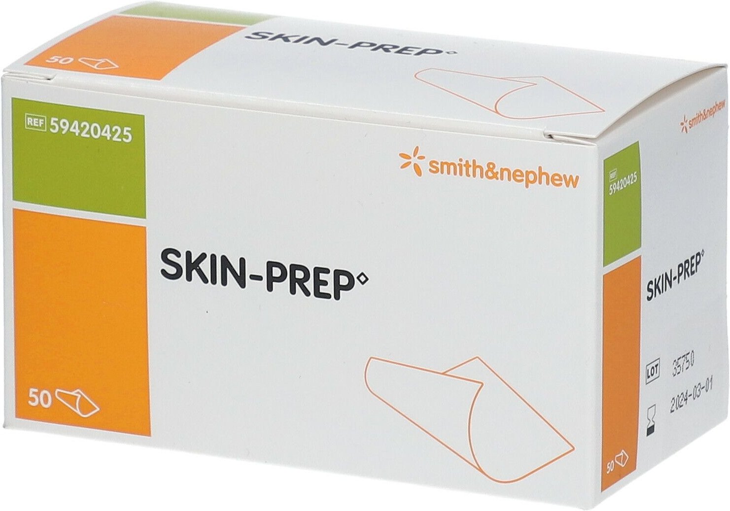 Skin Prep Tücher 50 St