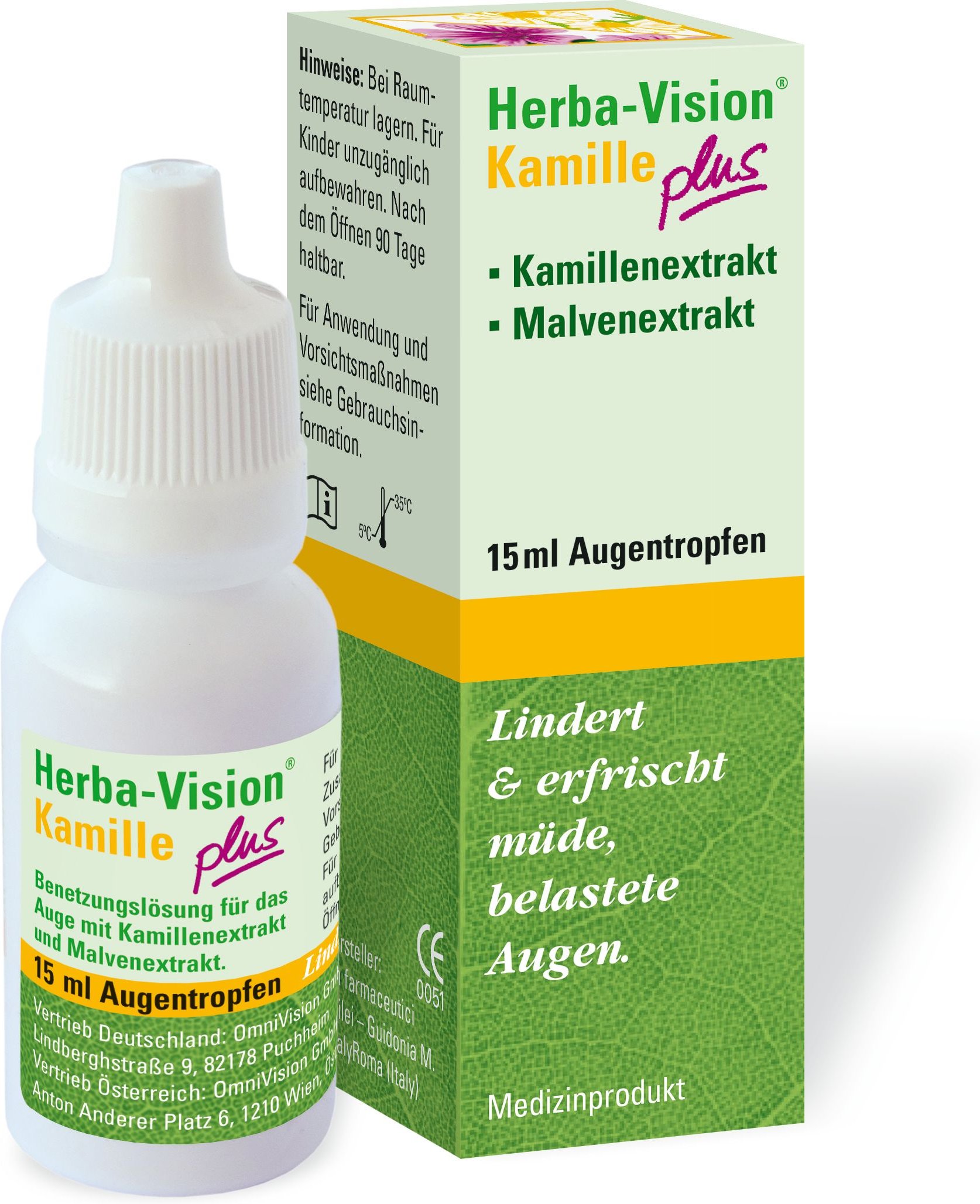 Herba-Vision Kamille plus Augentropfen 15 ml
