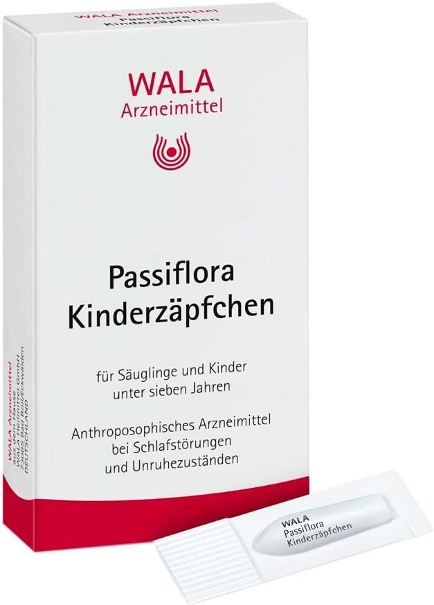 Passiflora Kinderzäpfchen 10x1 g Kinder-Suppositorien