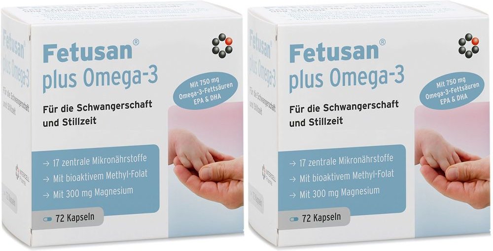 Fetusan Plus Omega 3 x2 2x72 St Kapseln