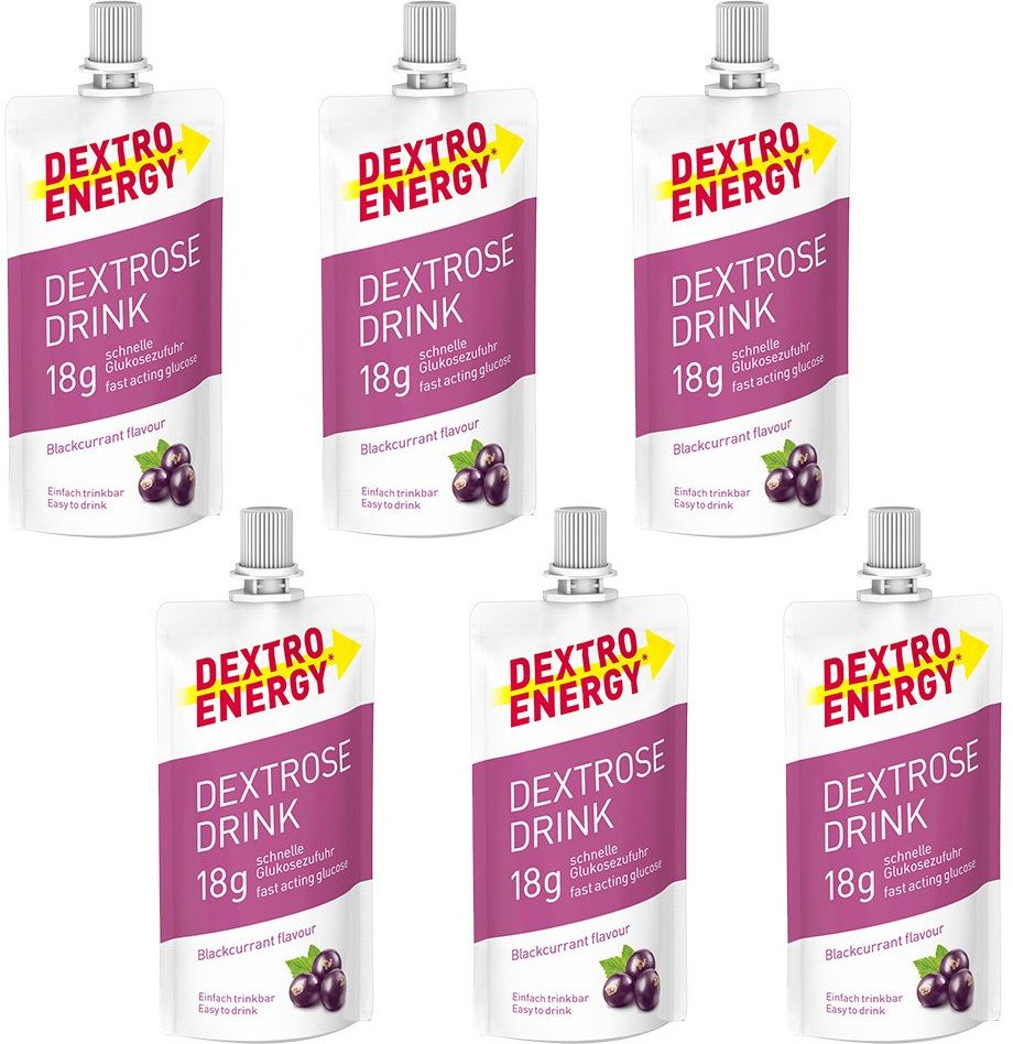 Dextro Energy* Dextrose Drink schwarze Johannisbeere 6x 6x50 ml Flüssigkeit