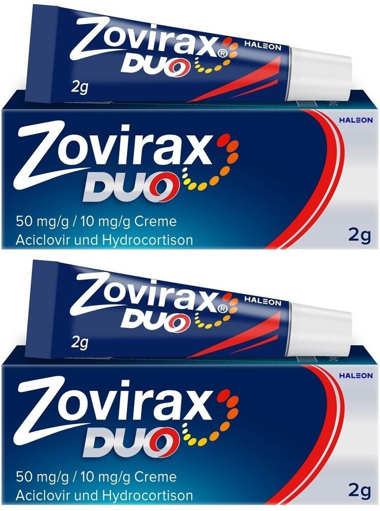 Thumbnail - Zovirax Duo 50 mg/g / 10 Creme 2x 2x2 g