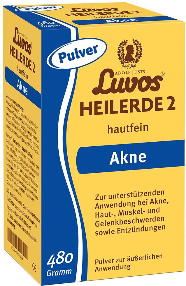 Luvos Heilerde 2 hautfein 480 g Pulver