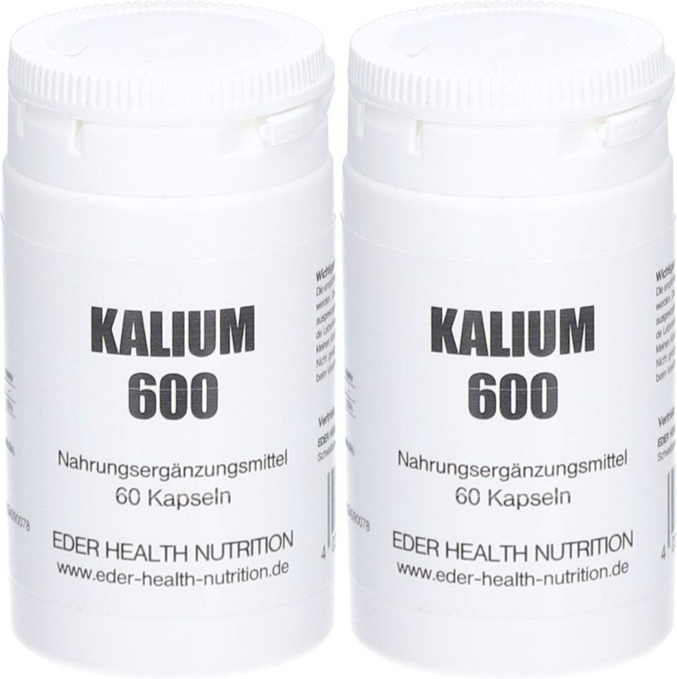 Kalium 600 Kapseln 2x 2x60 St