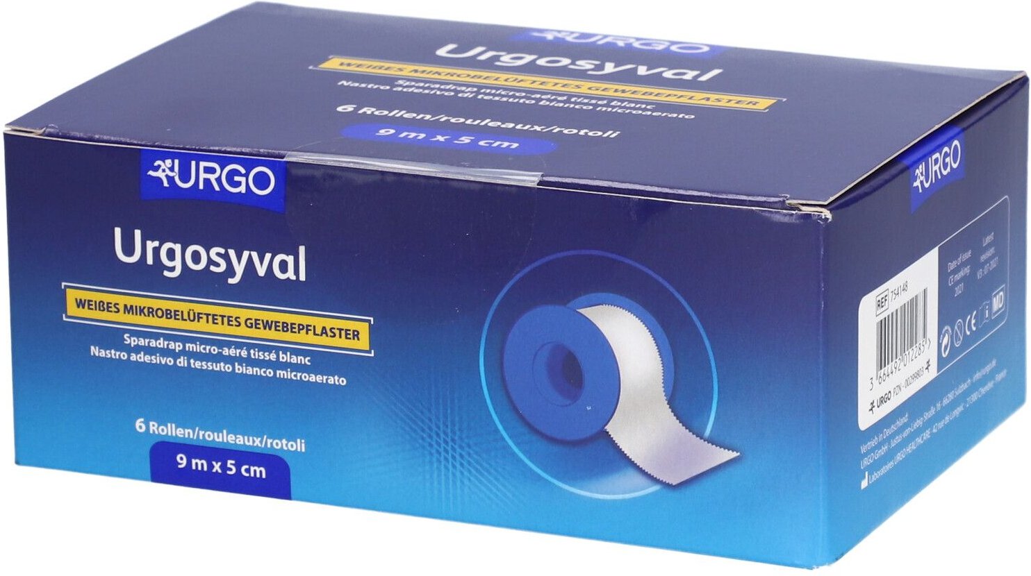 Thumbnail - Urgosyval 5 cmx9 m o.Schutzring 6 St Pflaster