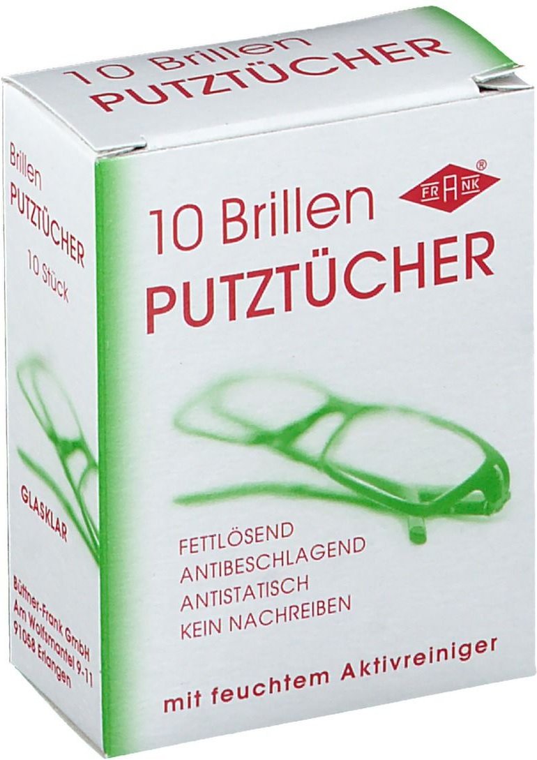 Brillenputztücher 10 St Tücher