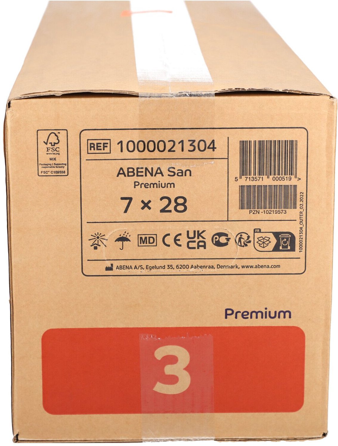 Abena San 3 Premium Einlagen 7x28 St
