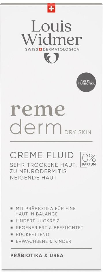 Widmer Remederm dry Skin Cre.Fluid.Präbiotika o.P. 200 ml Emulsion