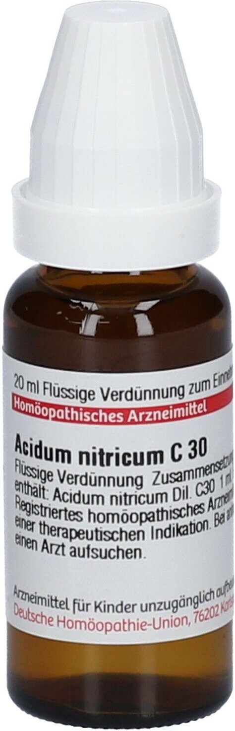 Acidum Nitricum C 30 Dilution 20 ml