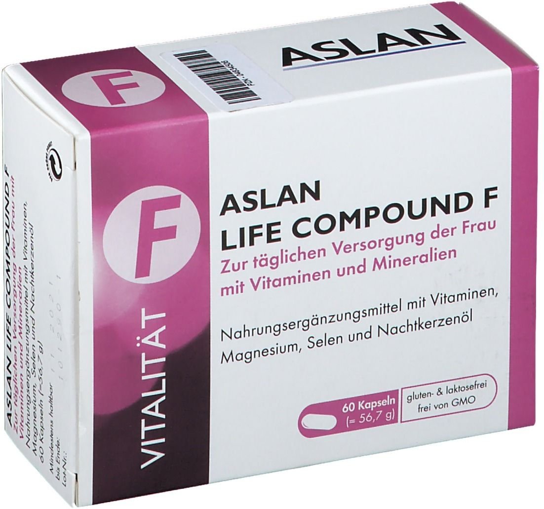 Aslan Life Compound F Kapseln 60 St