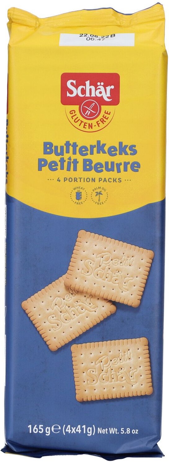 Schar Petit Beurre Glutenvrije Koekjes 165 g Kekse