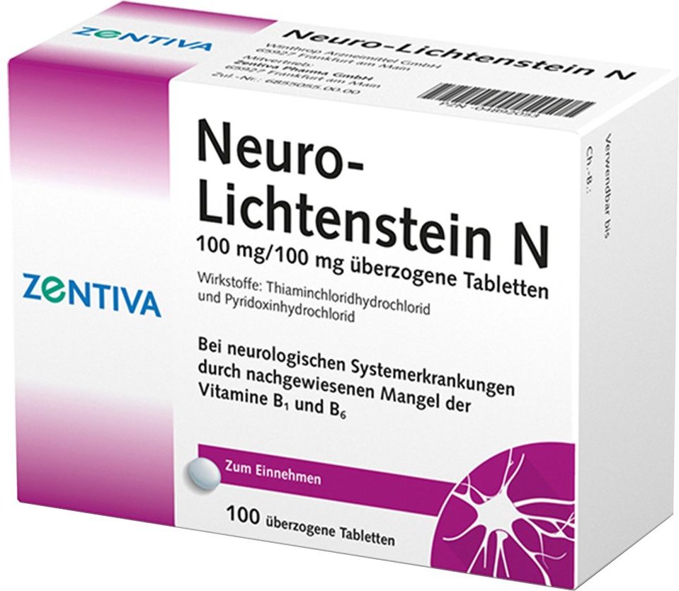 Neuro Lichtenstein N Dragees 100 St