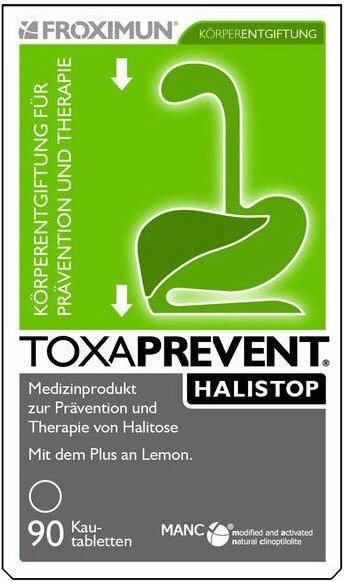 Froximun Toxaprevent Halistop Kautablette 90 St Kautabletten