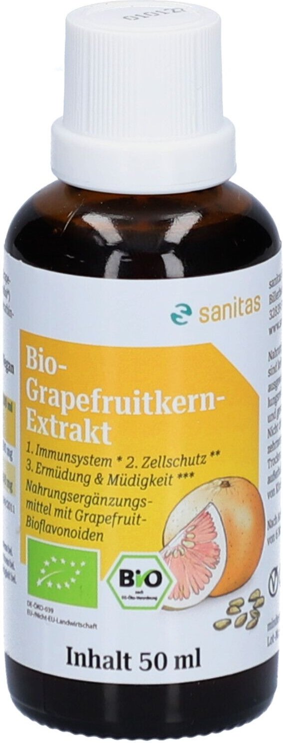 Grapefruit Kern Extrakt Bio Lösung 50 ml
