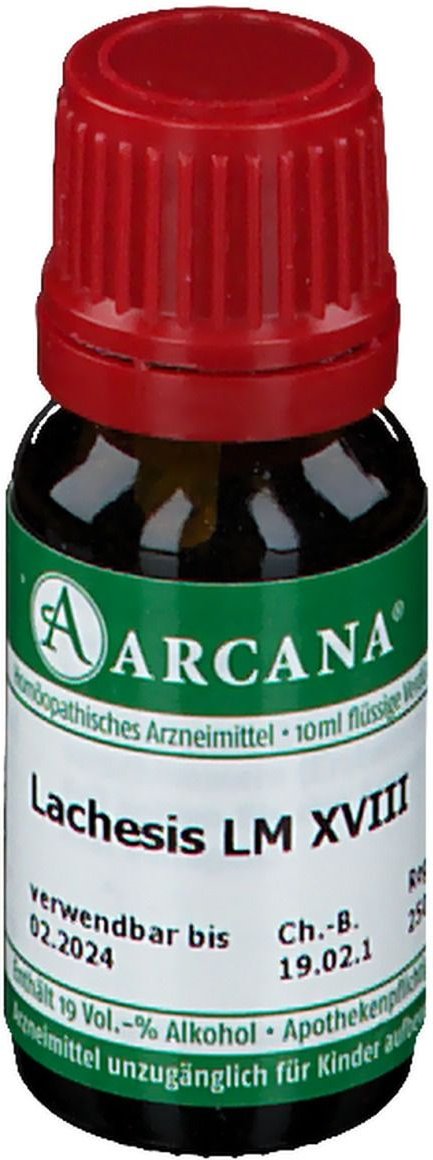 Lachesis Arcana LM 18 Dilution
