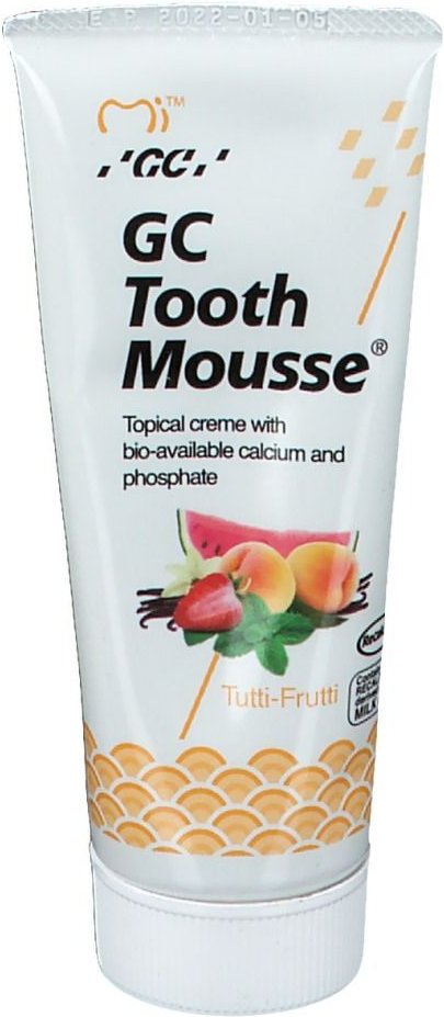 GC Tooth Mousse tutti frutti 40 g Tube