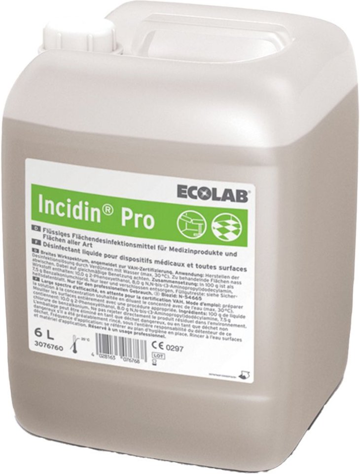 Incidin Pro Flächendesinfektion Konzentrat 1x6 l