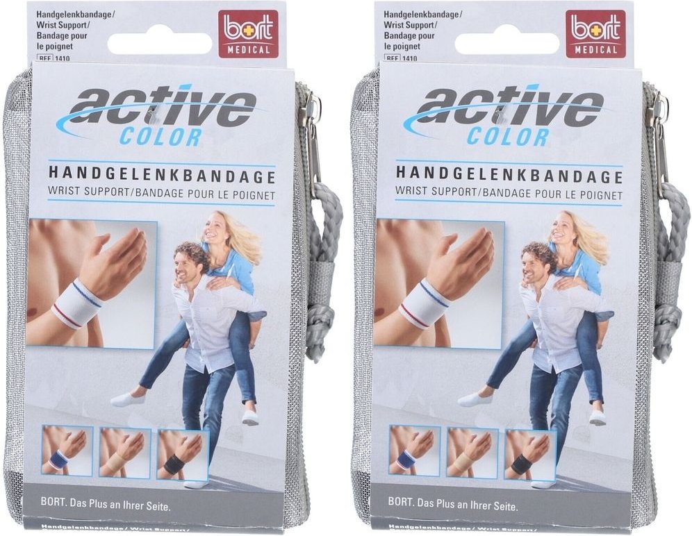 Bort Activec Handg Haut ME x2 2x1 St Bandage(s)