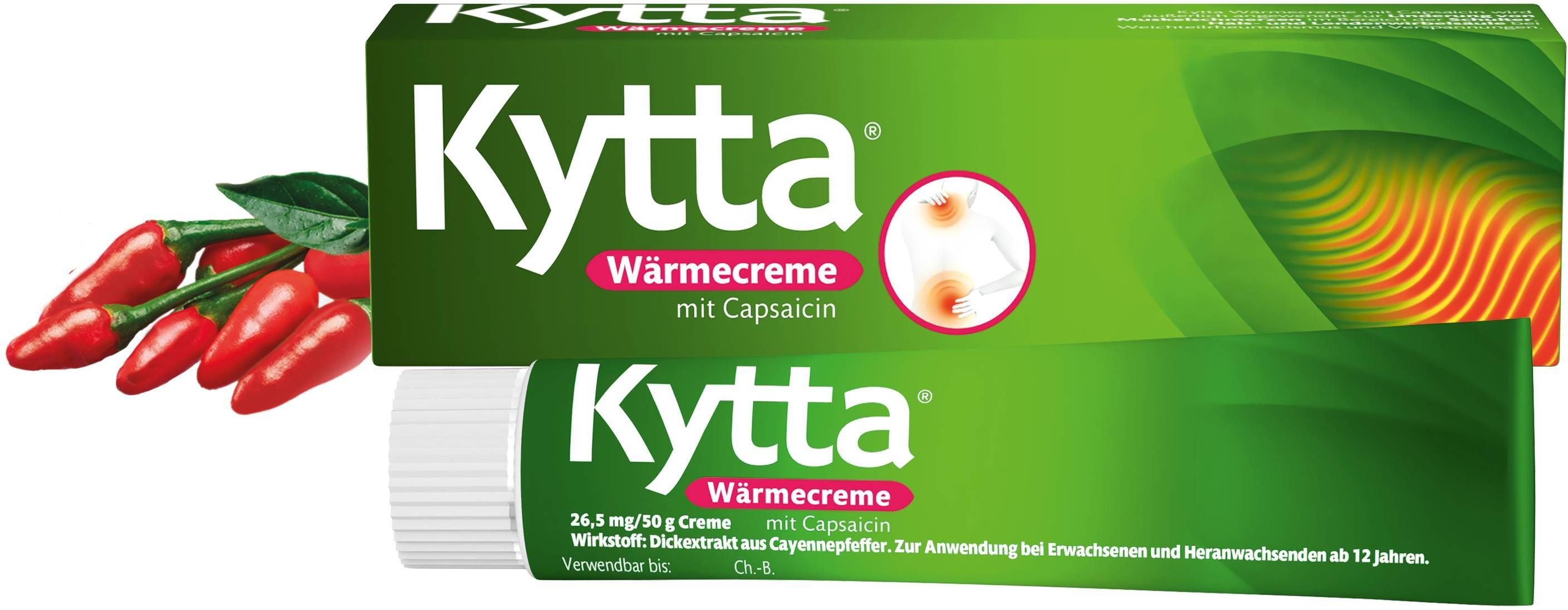 Kytta Wärmecreme mit Capsaicin