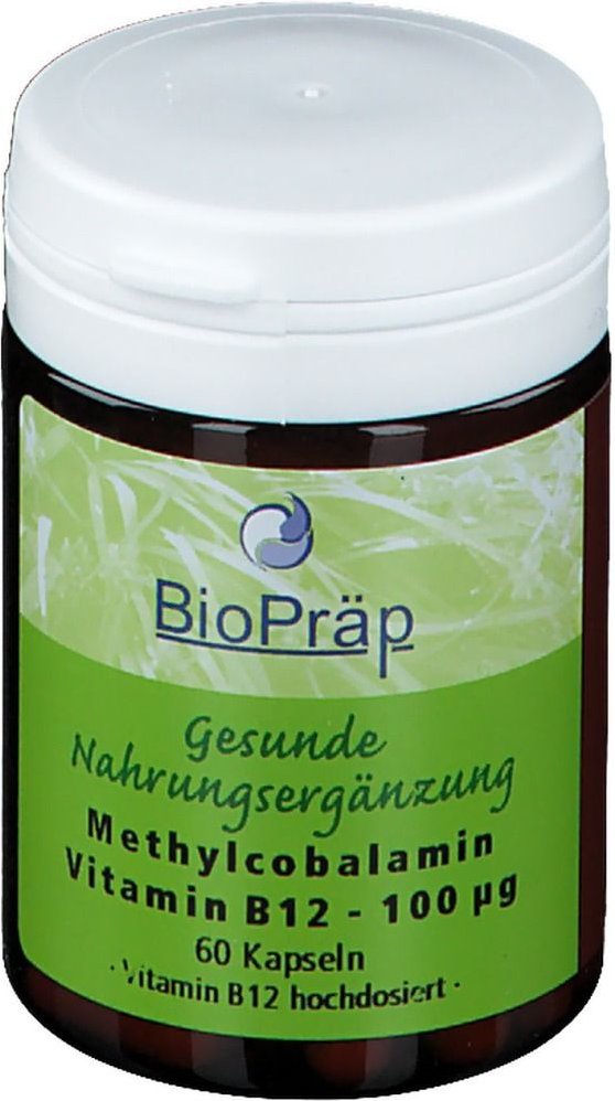 Methylcobalamin Vitamin B12 100 µg Kapseln 60 St