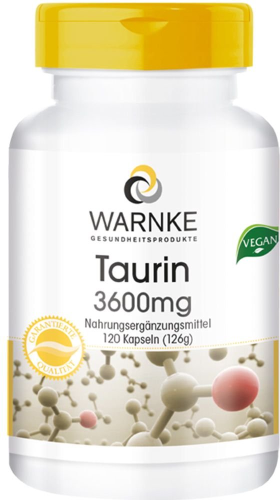 Taurin 3600 mg Kapseln 120 St
