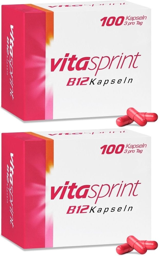 Vitasprint B12 Kapseln 2x 2x100 St Hartkapseln