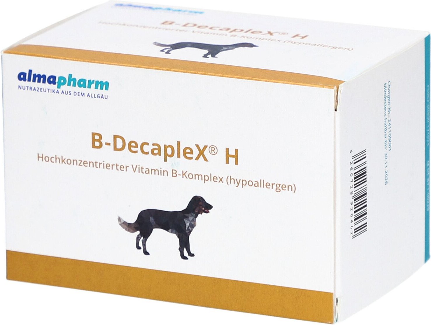 B-Decaplex H Erg.-Futterm.f.Hunde 120 St Tabletten