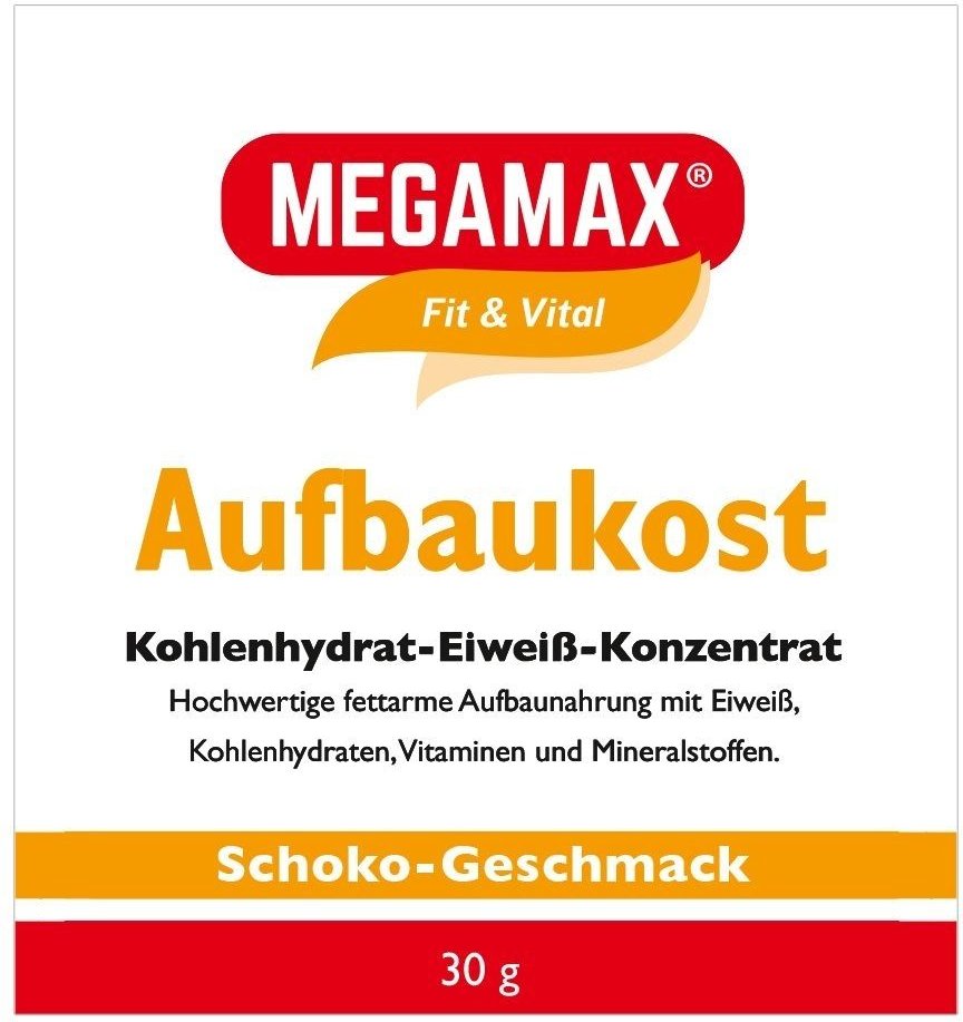 MEGAMAx Aufbaukost Schoko x5 5x30 g Pulver