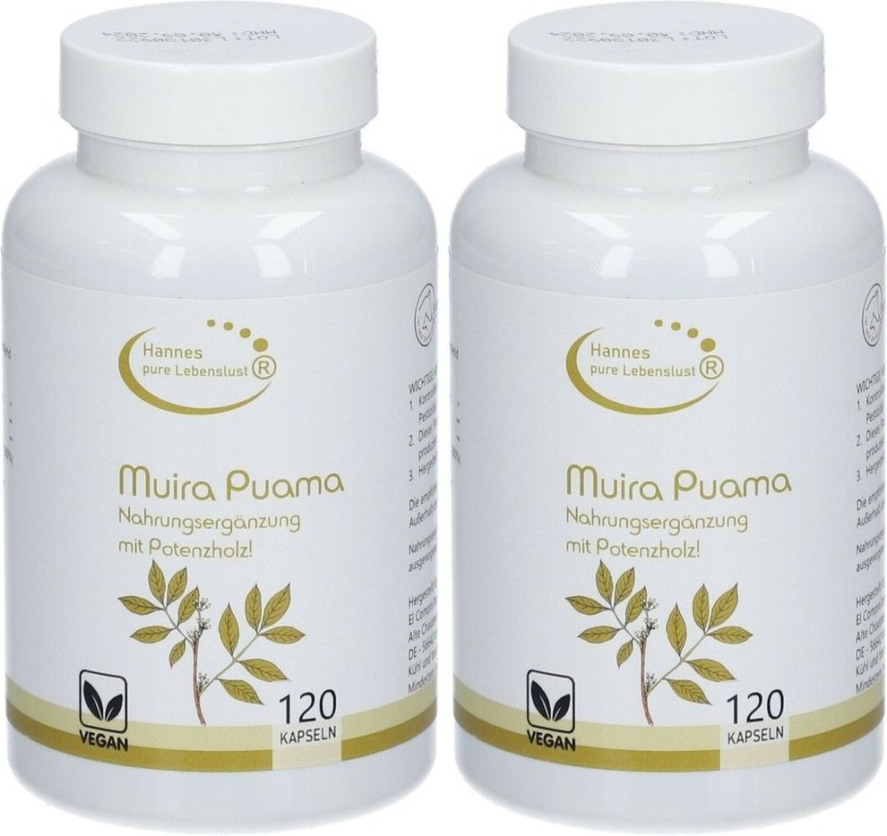 Muira Puama 500 Vegi Kapseln 2x 2x120 St