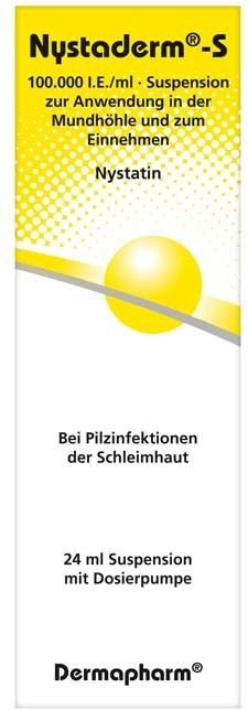 Nystaderm S Suspension Dosierpumpe 24 ml