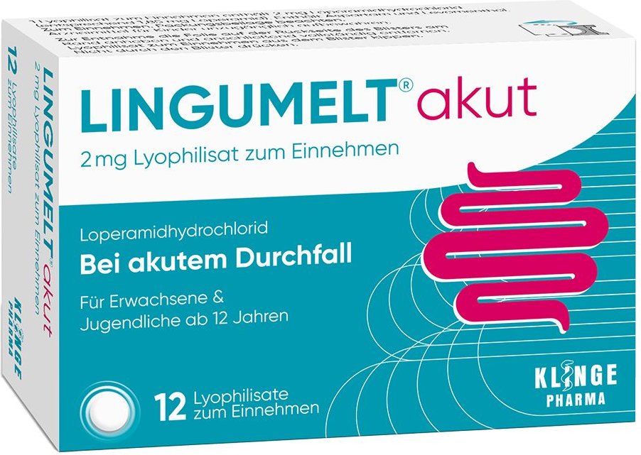 Lingumelt akut 2 mg Lyophilisat zum Einnehmen 12 St Schmelztabletten
