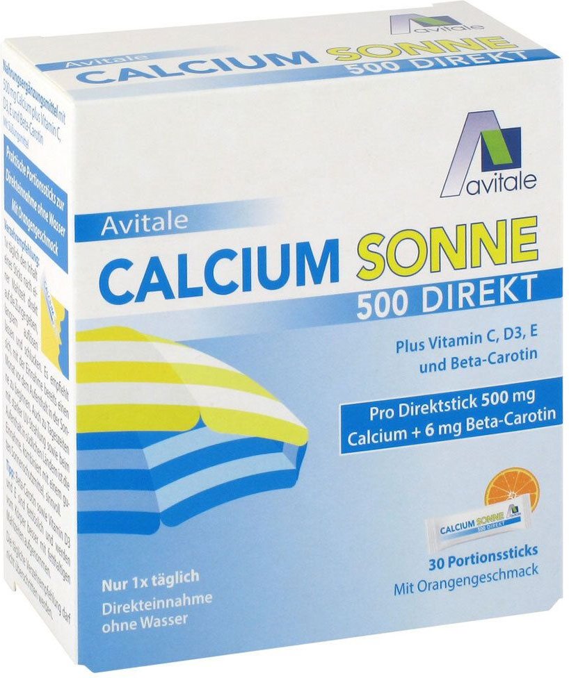 Calcium Sonne 500 Direkt Portionssticks 30 St Pulver