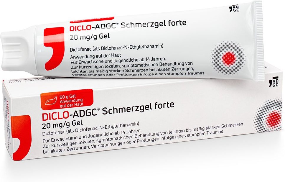 Diclo-Adgc Schmerzgel forte 20 mg/g 60 g Gel