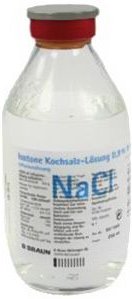 Kochsalzlösung 0,9% Glasfl. 6x1000 ml Infusionslösung