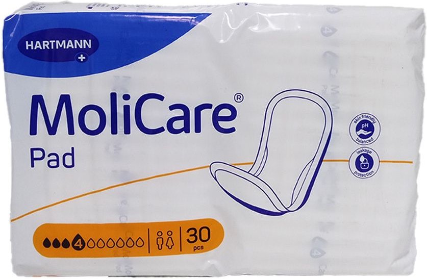Molicare Pad 4 Tropfen 30 St Inkontinenzslip