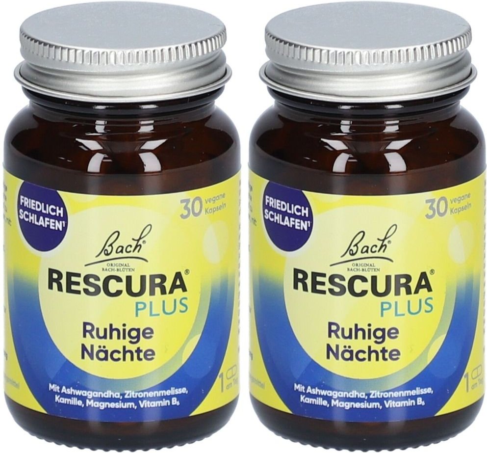 Rescura Plus Ruhige Nächte Kapseln 30 Stk. x2 2x30 St