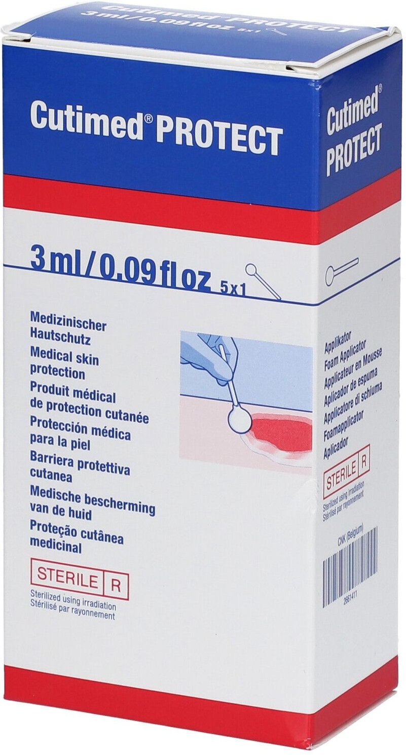 Cutimed Protect Applikator 5x3 ml Creme
