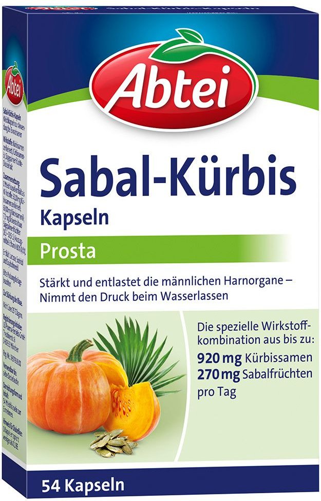 Abtei Sabal Kürbis Kapseln 54 St
